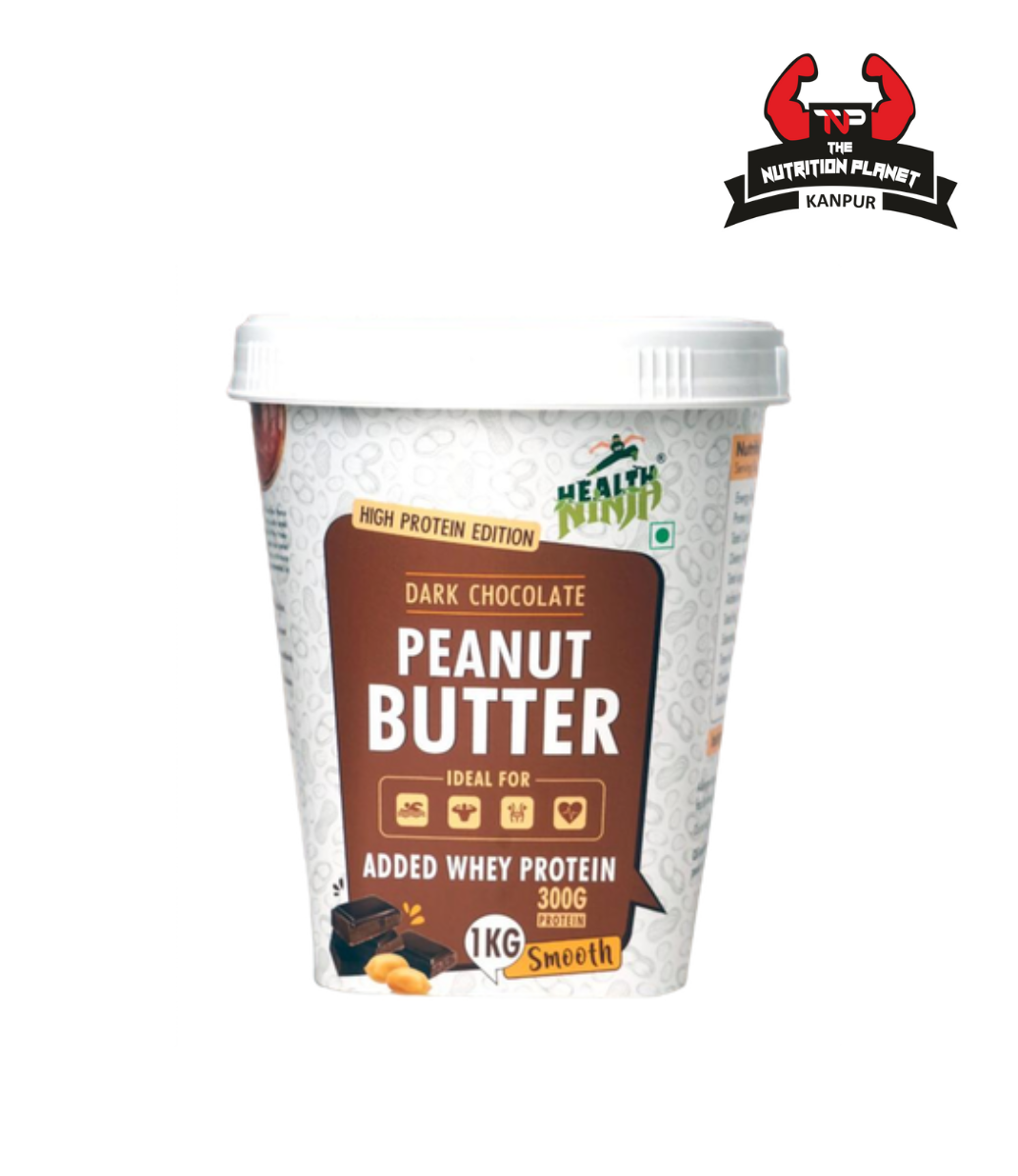 Health Ninja Smooth Dark Chocolate Peanut butter (High Protein 1kg)